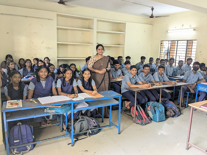 Seminar with Class 12 Students