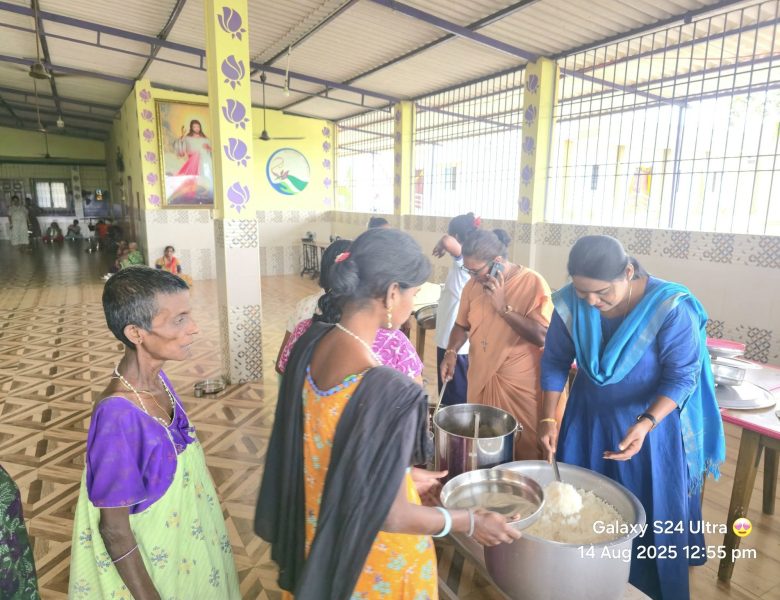 Caring Hearts Foundation Nourishes Elders at Carlo Bhavan