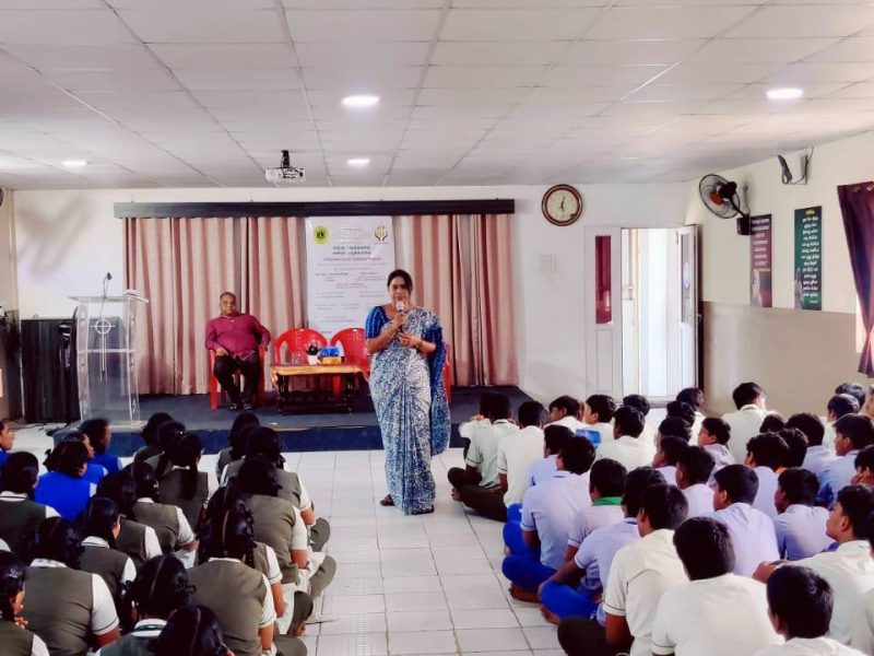 Career Counselling Seminar at Sahaya Madha School