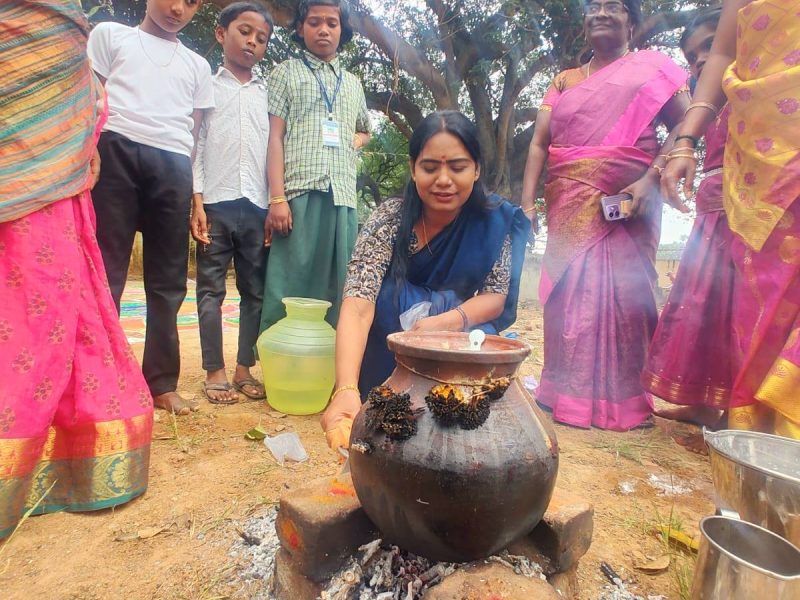 Caring Heart Foundation’s Pongal Celebration at Gummidipoondi
