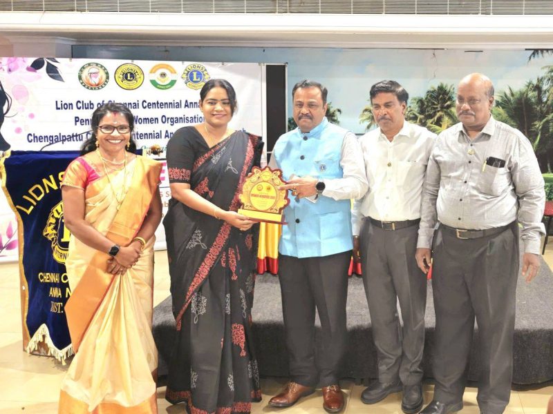 Dr. Gracy S Honored for Outstanding Community Service in Education