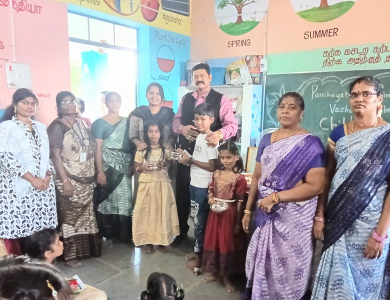 Caring Hearts Celebrates Children’s Day with Gummidipoondi School Students