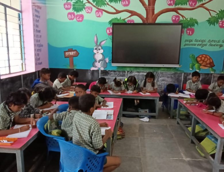 Caring Hearts Foundation Hosts Drawing Competition for Thiruvallur Middle Schoolers