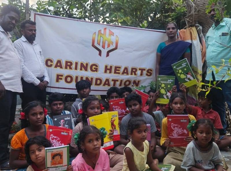 Caring Hearts Foundation Brightens Futures in Oothukottai Village