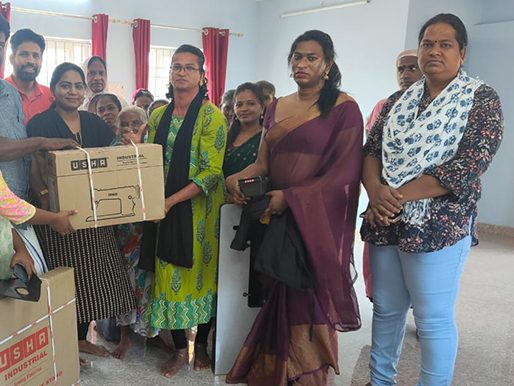 Sewing Machine to Tansgender People